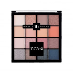 Gabriella Salvete Palette 16 Shades 20,8 g očný tieň pre ženy 01 Gold