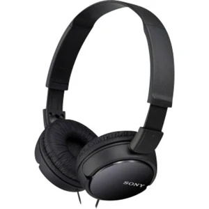 Sony MDR-ZX110AP   slúchadlá On Ear na ušiach zložiteľná, Headset čierna