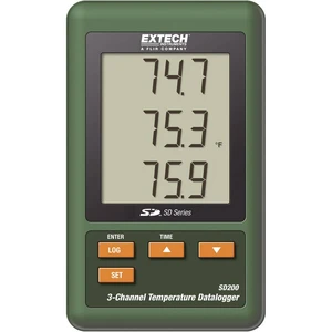 teplotný datalogger Extech SD200 Merné veličiny teplota -100 do 1300 °C