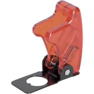 TRU COMPONENTS TC-R17-10B RED bezpečnostný kryt   červená transparentná (TC-R17-10B) 1 ks