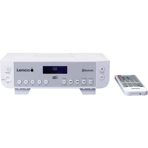 Lenco KCR-200WH kuchynské rádio DAB+, FM Bluetooth   biela