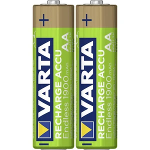 Varta RECH.AC. ENDL.AA1900mAh BLI2 tužkový akumulátor typu AA  Ni-MH 1900 mAh 1.2 V 2 ks