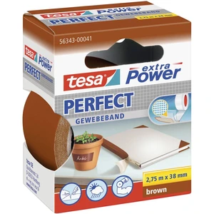 tesa PERFECT 56343-00041-03 páska so skleným vláknom tesa® Extra Power hnedá (d x š) 2.75 m x 38 mm 1 ks