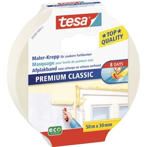 tesa PREMIUM CLASSIC 05282-00011-09 krepová lepiaca páska  béžová (d x š) 50 m x 30 mm 1 ks