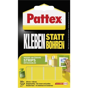 Pattex PXMS1 PXMS1 obojstranná lepiaca páska   (d x š) 40 mm x 20 mm 10 ks