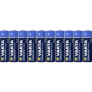 Varta LONGLIFE Power AA Bli 10 tužková batéria typu AA alkalicko-mangánová  1.5 V 10 ks