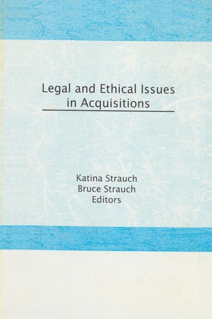 Legal and Ethical Issues in Acquisitions