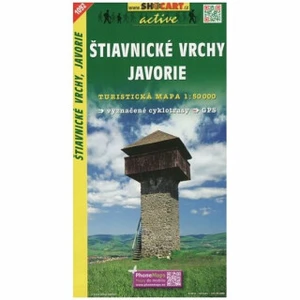 SC 1092 Štiavnické vrchy, Javorie 1:50 000