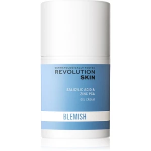 Revolution Skincare Blemish Salicylic Acid & Zinc PCA hydratačný gél krém pre mastnú a problematickú pleť 50 ml