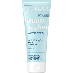 Eveline Cosmetics Beauty & Glow Water Bomb! hydratačný a vyživujúci krém na tvár 75 ml