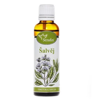 Šalvěj - tinktura z bylin - Serafin, 50 ml,Šalvěj - tinktura z bylin - Serafin, 50 ml