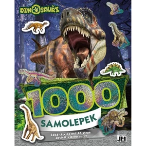 Jiri Models 1000 samolepek Dinosauři