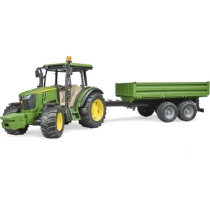 Bruder 2108 Traktor John Deere 5115M s valníčkem