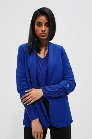 Women's jacket with ruffle sleeves