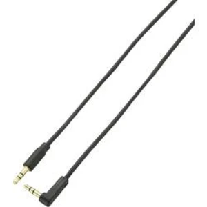 Jack audio kabel SpeaKa Professional SP-7870060, 1.00 m, černá