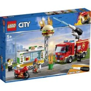 LEGO® CITY 60214 Hasičská vložka v restauraci Burger