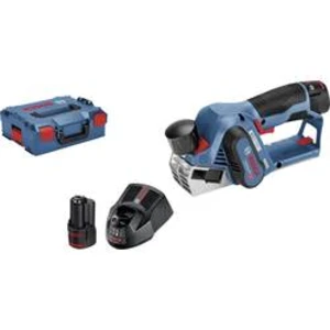 Bosch Professional Akumulátorový hoblík GHO 12 V-20 vč. 2. vč. 2 akumulátorů a kufříku L-Boxx 06015A7001