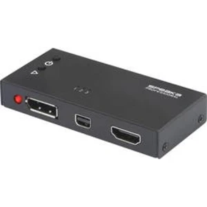 HDMI přepínač SpeaKa Professional SP-6299244, 3 porty, černá