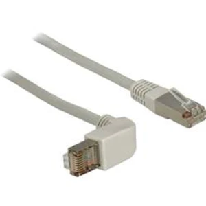 Síťový kabel RJ45 Delock 83525, CAT 6, S/FTP, 1.00 m, šedá