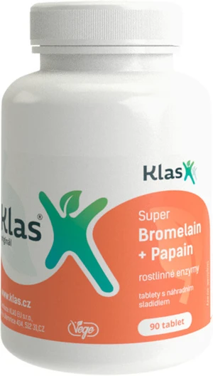 Klas Super Bromelain 500 mg + Papain 90 tablet