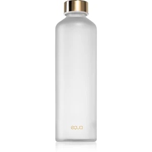 Equa Mismatch skleněná láhev na vodu barva Velvet White 750 ml