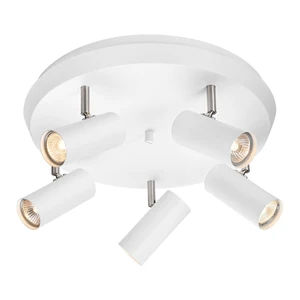 Biele stropné svietidlo Markslöjd Torino Ceiling White 5L