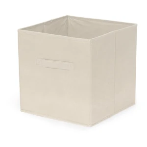 Krémový skladací úložný box Compactor Foldable Cardboard Box