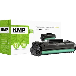 KMP H-T112 kazeta s tonerom  náhradný HP 36A, CB436A čierna 2000 Seiten kompatibilná toner