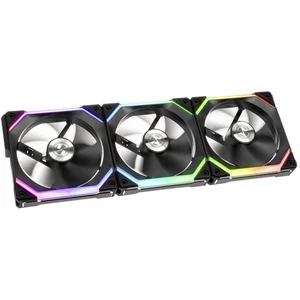 Lian Li UNI FAN SL120 RGB PWM PC vetrák s krytom čierna, RGB (š x v x h) 122.8 x 25 x 122.4 mm vrátane LED osvetlenia