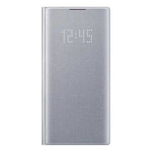 Tok Samsung LED View Cover EF-NN970PSE   Samsung Galaxy Note 10 - N970F, Silver - EF-NN970PSEGWW