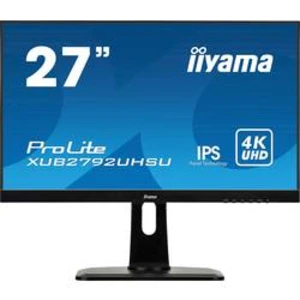 LED monitor Iiyama Prolite XUB2792UHSU, 68.6 cm (27 palec),3840 x 2160 Pixel 4 ms, IPS LED DVI, HDMI™, DisplayPort, USB 3.2 Gen 1 (USB 3.0), na sluchá