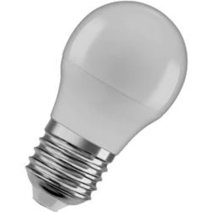 LED žárovka OSRAM 4058075431034 230 V, E27, 4.9 W = 40 W, teplá bílá, A+ (A++ - E), tvar žárovky, 1 ks