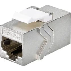 RJ45 síťový adaptér Renkforce RF-4531598 CAT 6A, [1x RJ45 zásuvka - 1x RJ45 zásuvka]