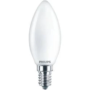 LED žárovka Philips Lighting 76265000 230 V, E14, 4.3 W = 40 W, studená bílá, A++ (A++ - E), 1 ks