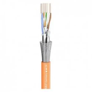 Ethernetový síťový kabel CAT 7 Sommer Cable 580-0275FC, oranžová, metrové zboží