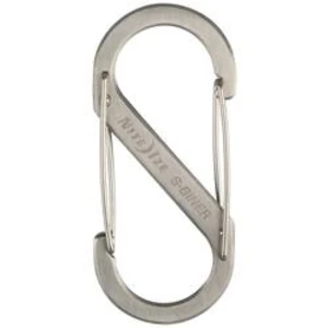 NITE Ize Dvojitý karabiner s-Binner vel.5, stříbrný NI-SB5-03-11 S-Biner Gr. 5