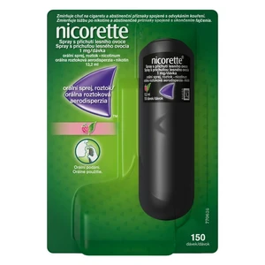 NICORETTE Sprej příchuť lesního ovoce 1 mg/dávka 150 dávek 13,2 ml