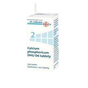 DR. SCHÜSSLERA Calcium phosphoricum DHU D6 No.2 200 tablet