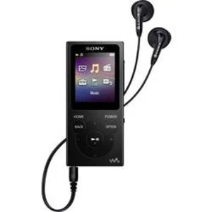 MP3 přehrávač, MP4 přehrávač Sony Walkman® NW-E394B, 8 GB, černá