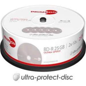 Blu-ray BD-R 25 GB Primeon vřeteno, 2761308, vrstva proti poškrábání, 25 ks