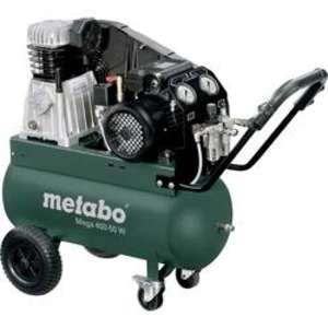 Pístový kompresor Metabo MEGA 400-50 W 601536000, objem tlak. nádoby 50 l