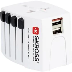 Cestovní adaptér s USB nabíječkou Skross MUV USB 1.302930