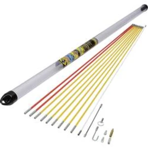 MightyRod PRO kabeleinziehstangen-set 10 m standardní T5421 C.K. 1 sada