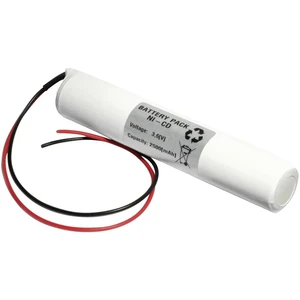 Emmerich 36C2500S akumulátor do núdzových svetiel  s káblom 3.6 V 2500 mAh