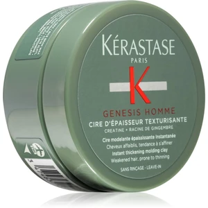 Kérastase Genesis Homme Cire D'Épaisseur Texturisante stylingová modelovacia pasta pre jemné alebo rednúce vlasy pre mužov 75 ml