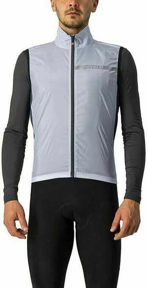 Castelli Squadra Stretch Vest Silver Gray/Dark Gray 3XL Veste