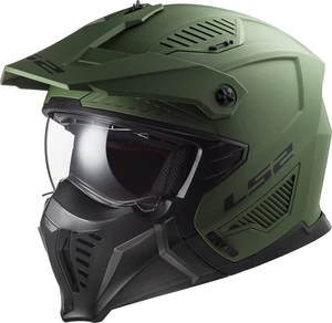 LS2 OF606 Drifter Solid Matt Military Green XL Casca