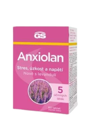 GS Anxiolan GS Anxiolan s levadulí, 60 tablet 60 tablet