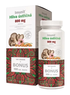 Simply You Imunit Hlíva ústřičná 800 mg s rakytníkovým olejem a Echinaceou 100 tob. + 100 tob. ZDARMA