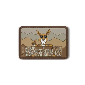 Patch Kangaroo Dad Savior® (Barva: Tan)